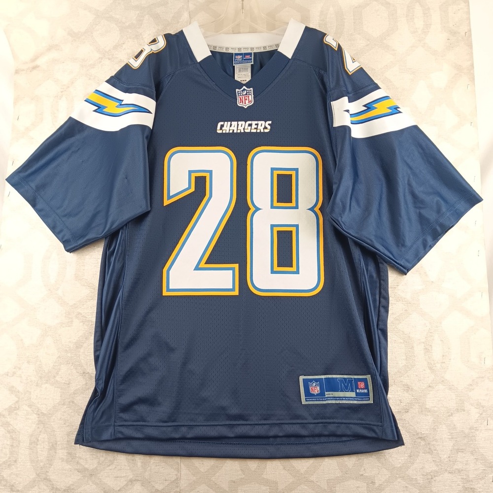 NFL Los Angeles Chargers 28 Gordon III Jersey Adult Medium Blue‎ Pro Line
